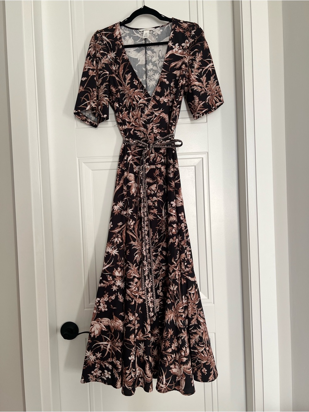 New H&M floral maxi dress